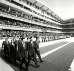 Frank in 1956 Winter Olympics Cortina